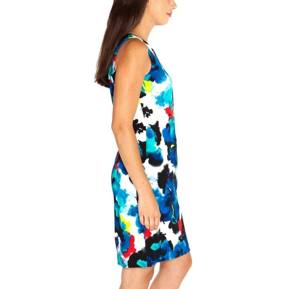 Mario Serrani Italy Women’s Sleeveless Stretch Dress Size 8 NWOT - Picture 2 of 12